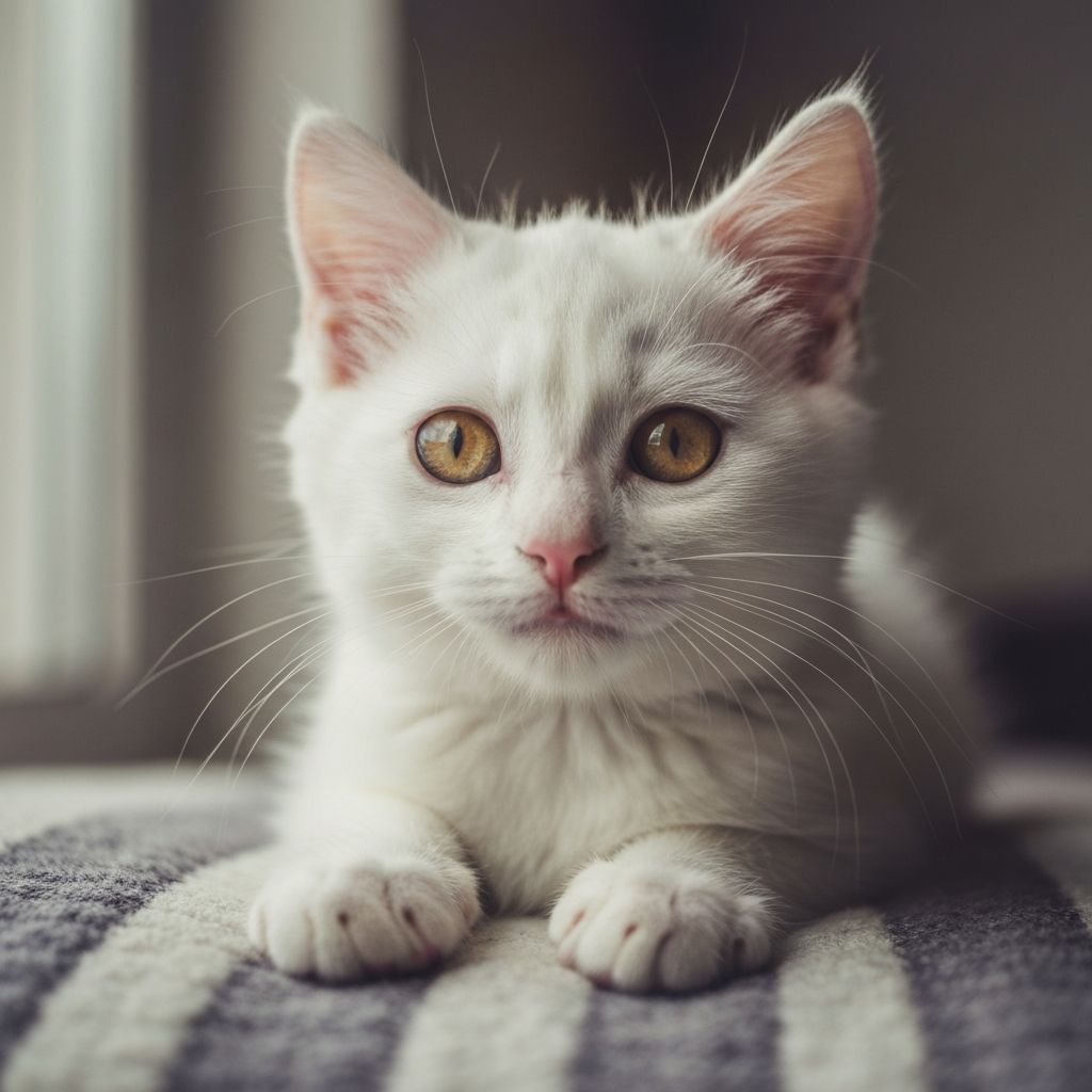 Luna, a rescued animal