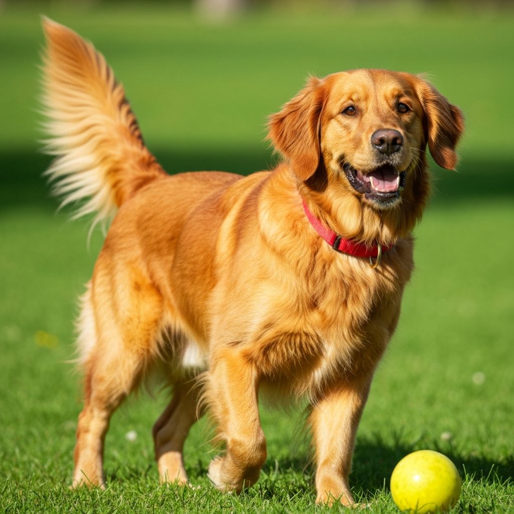 Max, a rescued animal