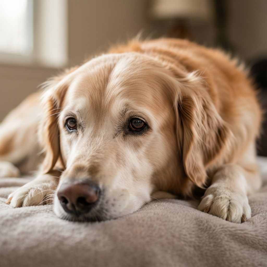 Rocky, a rescued animal